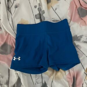 Under armour spandex!